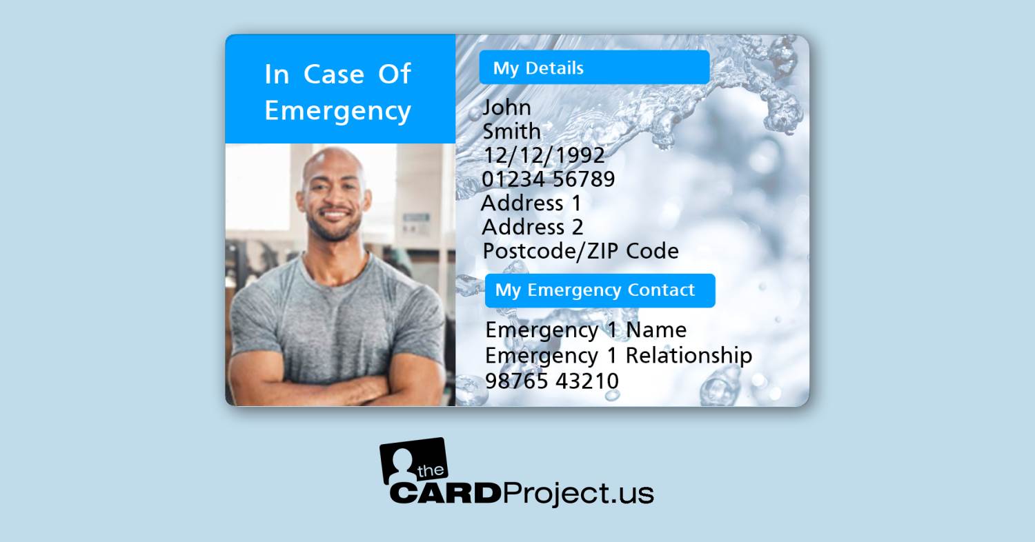 ICE Water Card (FRONT)